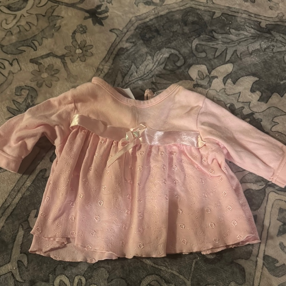 Vintage 80s/90s infant spring Easter dress size 0-3 months